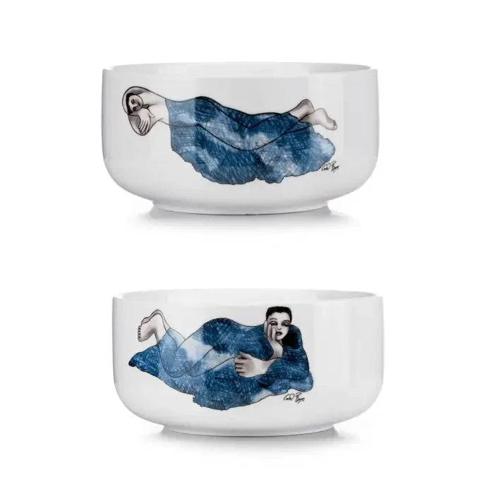 Interlude MEDIUM BOWL SET OF 2 Carrr