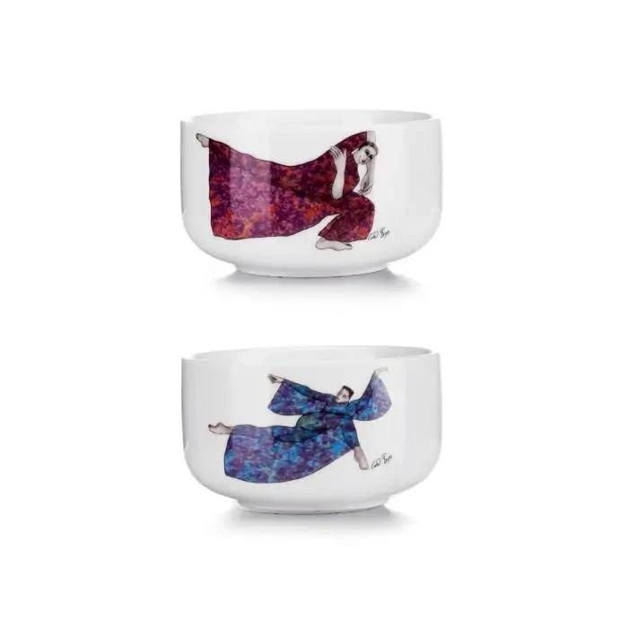 Balancing Act SMALL BOWL SET OF 2 Carrr