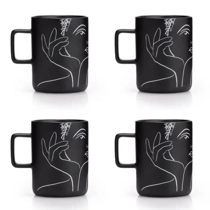 Radiant MUG SET OF 4 Carrr