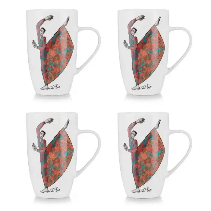 Uplifting MUG SET OF 4 Carrr