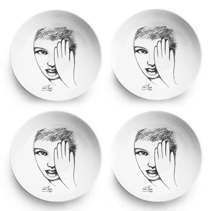 Eye For Detail CEREAL / SOUP BOWL SET OF 4 Carrr