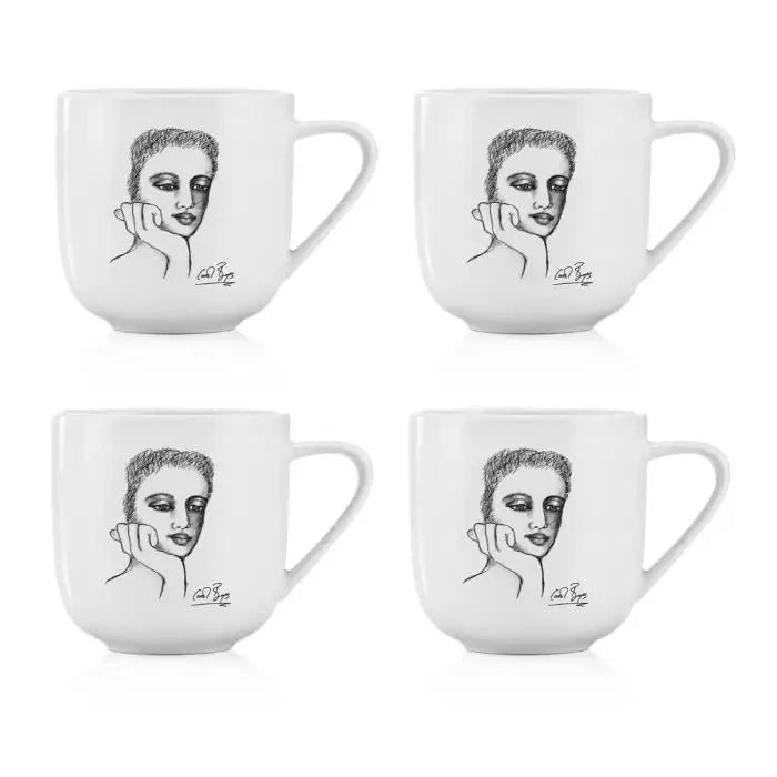 Just A Thought MUG SET OF 4 Carrr