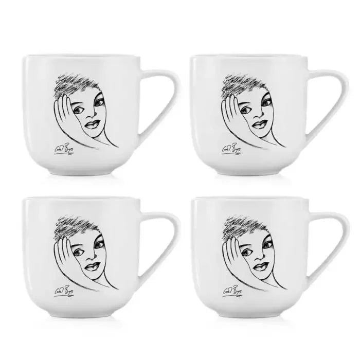 Pillow Talk MUG SET OF 4 Carrr