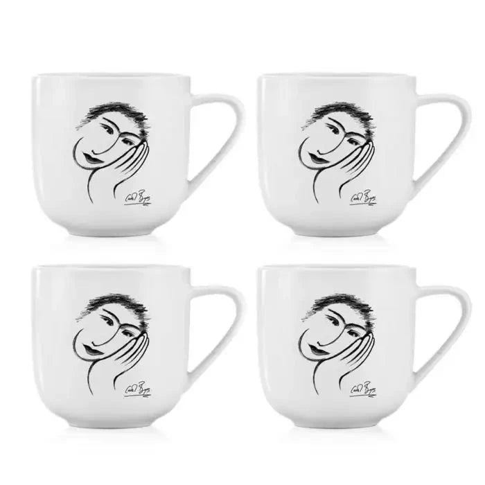 Rest Easy MUG SET OF 4 Carrr