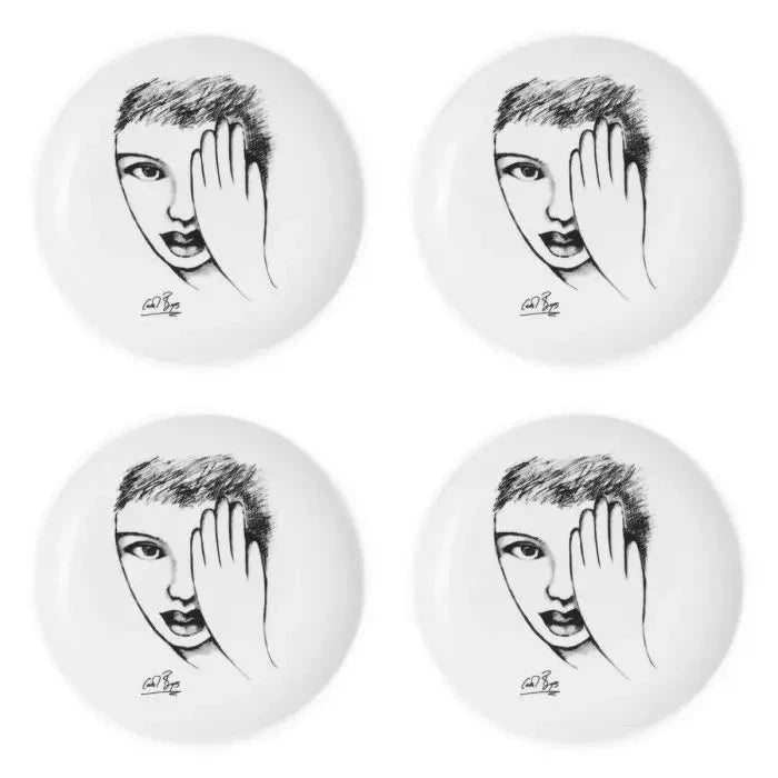 Eye For Detail SIDE PLATE SET OF 4 Carrr