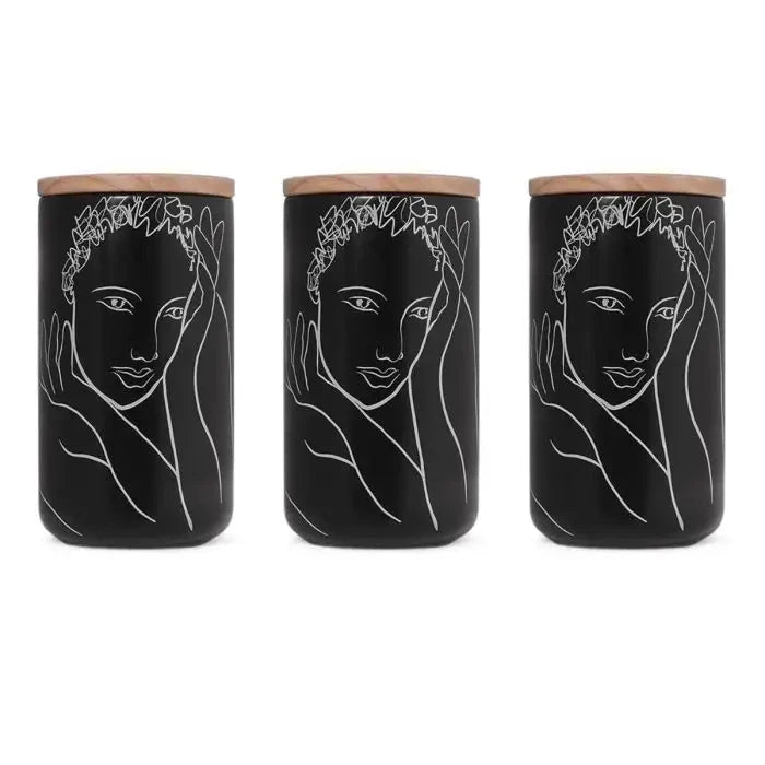 Full Of Grace CANISTER LARGE SET OF 3 Carrr