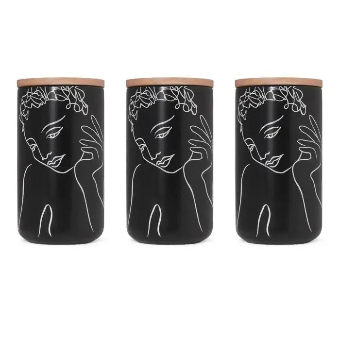 Reminisce CANISTER LARGE SET OF 3 Carrr