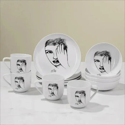 Eye For Detail BREAKFAST 12pc SET Carrr