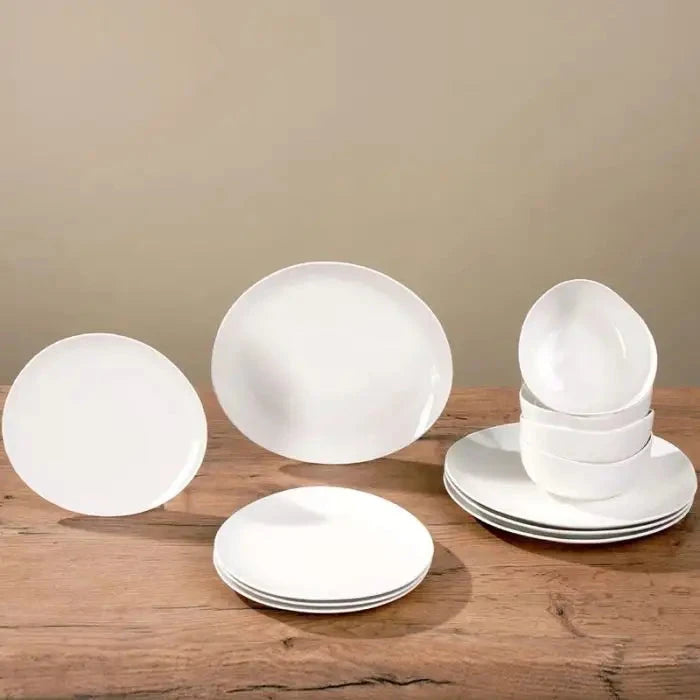 Organic DINNERWARE 12pc SET Carrr