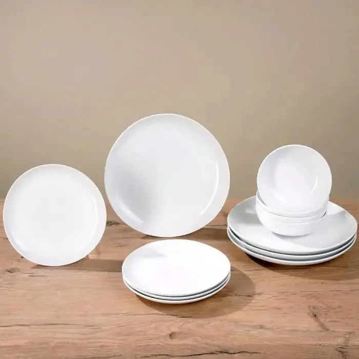 Swirl DINNERWARE 12pc SET Carrr