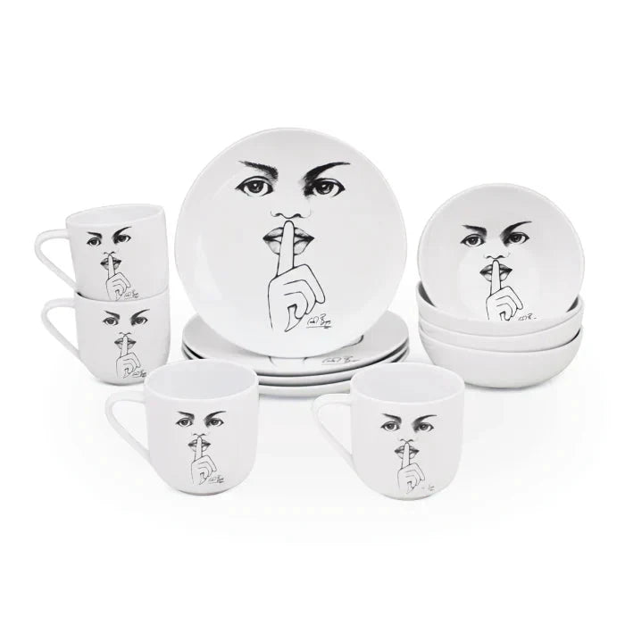 It's A Secret BREAKFAST 12pc SET Carrr