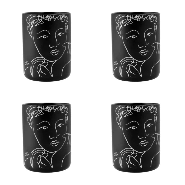 Intriguing MUG SET OF 4 Carrr