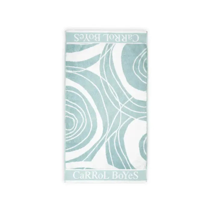 HAND TOWEL oasis blue CaRRoL BoYeS